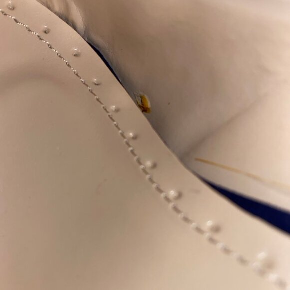 Bamboo Size 8 1/2 Cobalt Blue Ankle Strap Wedges - Picture 13 of 16